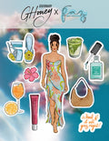 GHoney x Faz Creates Sticker Sheet – Summer/Spring Days Collection